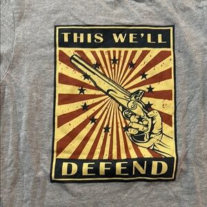 Grunt Style Women’s Club “This we’ll defend “ tee